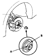 4. Drain the transmission fluid, then reinstall the drain