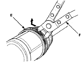 2. Make marks (A) on each roller (B) and the inboard