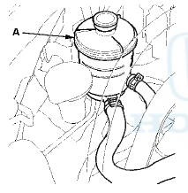 1. Remove the reservoir from its holder. Raise the