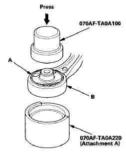 4. Clean the mating surfaces of the new compliance