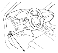 2. Turn the ignition switch to ON (II).