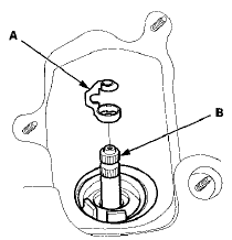 10. Remove the hood support rod, then use it as shown to