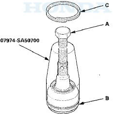 9. After installing a boot wipe any grease off the