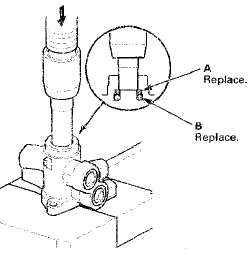 31. Clean the disassembled parts with solvent, and dry