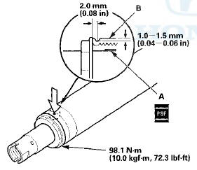 65. Stake the point of the cylinder shown (opposite from