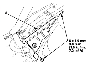 42. Install the strut brace (see page 20-306).
