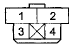 GAUGE CONTROL MODULE 32P CONNECTOR