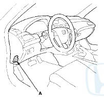 2. Turn the ignition switch to ON (II).