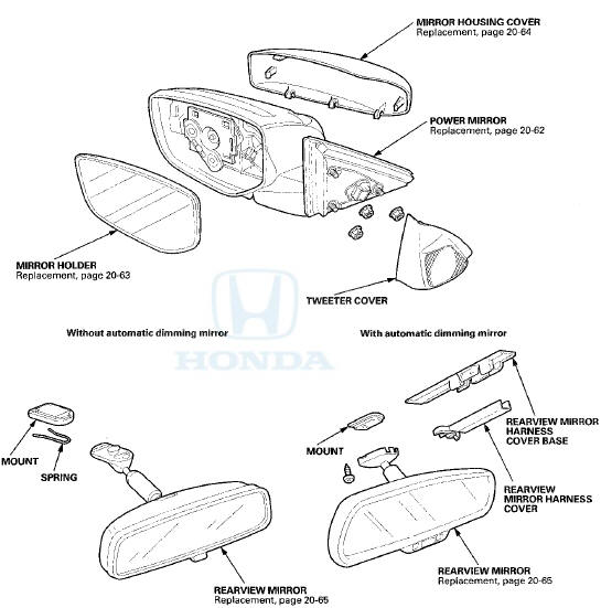 Power Mirror Replacement