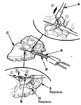 9. Install the latch in the reverse order of removal, and