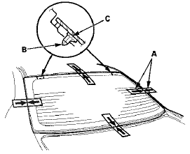 16. Remove the rear window.