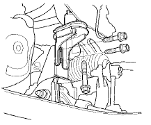 52. Attach the subframe adapter (VSB02C000016) to the