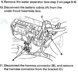 Engine Removal (cont'd)