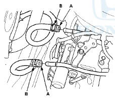 36. Install the bolts securing the steering gearbox