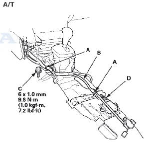 8. Detach the clip, and remove the right rear heater joint