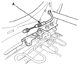 4. Remove the screw, then remove the rear seat access