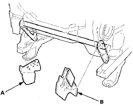 7. Install the seat frame in the reverse order of removal,