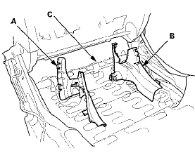 8.Instail the seat trame in the  reverse order of removal,