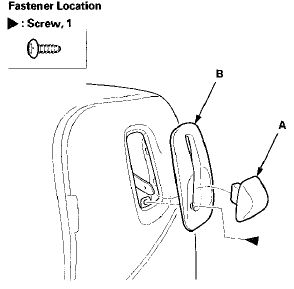 3. From under the seat cushion, release the elastic strap