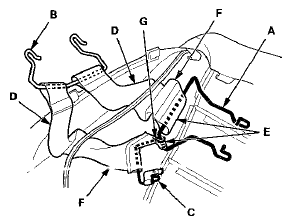 16. Install the seat-back cover in the reverse order of