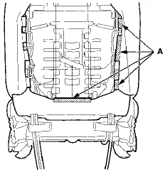 17. Driver's seat (10-way power seat): Remove the