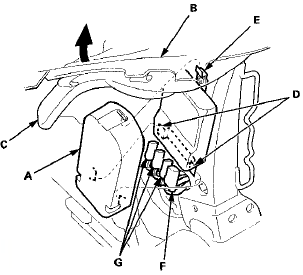 16. Passenger's seat: Disconnect the seat wire harness