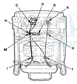 Driver's seat (manual height adjustable seat)