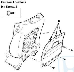 16. Driver's seat (10-way power seat)/passenger's seat: