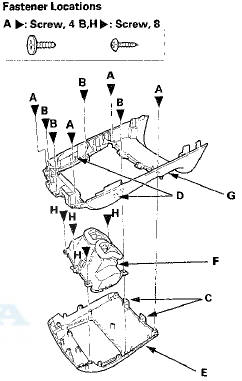 3. Install the trim in the reverse order of removal, and