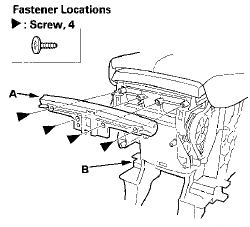 7. With rear ventilation: Open the console armrest.