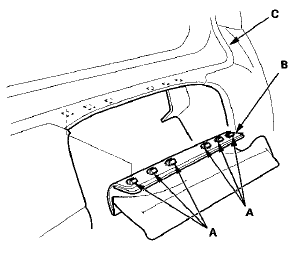 4. Gently pull out along the edge of the instrument visor