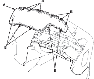 4. Install the pad in the reverse order of removal, and