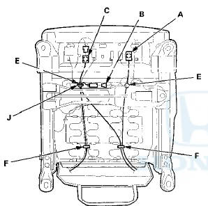 Driver's seat (manual height adjustable seat)