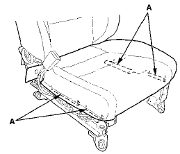 14. Driver's seat (manual height adjustable seat)/