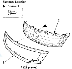 3. Install the molding in the reverse order of removal,