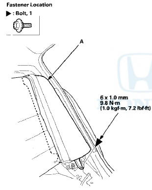 3. Fold down the seat-back.