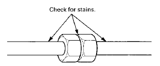 2. Check the A/C condenser for material clogging the