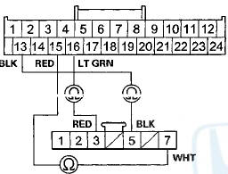 MODE CONTROL MOTOR 7P CONNECTOR