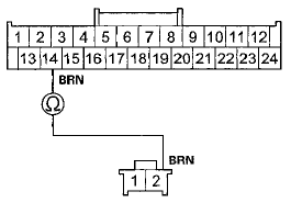 EVAPORATOR TEMPERATURE SENSOR 2P CONNECTOR