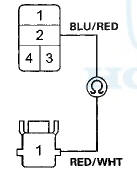 A /C COMPRESSOR CLUTCH 1P CONNECTOR