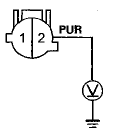 Wire side of female terminals