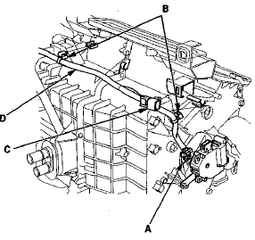 13. Remove the self-tapping screws and the passenger's