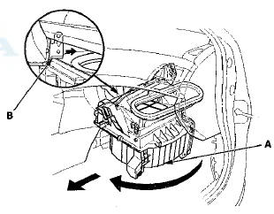 12. Install the unit in the reverse order of removal. Make