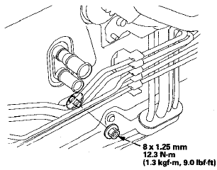 7. Remove the dashboard (see page 20-183).