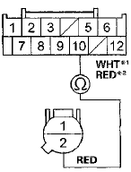 OUTSIDE AIR TEMPERATURE SENSOR 2P CONNECTOR