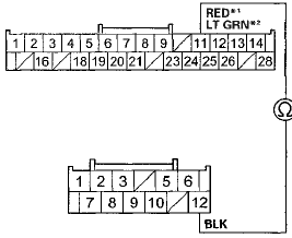 CLIMATE CONTROL UNIT CONNECTOR B (12P)