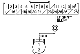 OUTSIDE AIR TEMPERATURE SENSOR 2P CONNECTOR