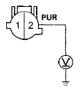 Wire side of female terminals