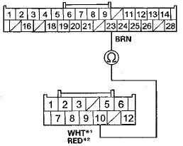 CLIMATE CONTROL UNIT CONNECTOR B (12P)