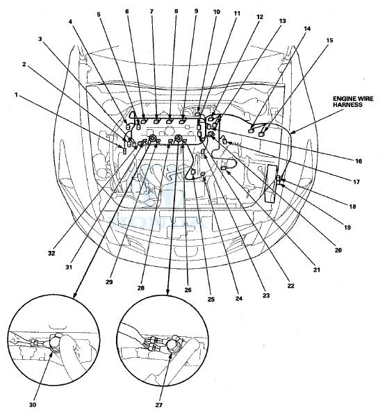 Engine Wire Harness ( A / T )